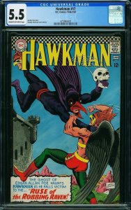 Hawkman #17 (1967) CGC 5.5 FN-