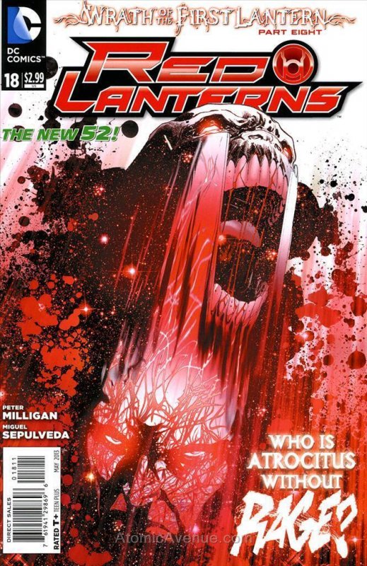 Red Lanterns #18 VF/NM; DC | we combine shipping 