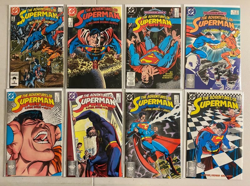 Adventures of Superman #425-470 + Annual DC (avg 6.0 FN) 27 diff (1987 to 1990)
