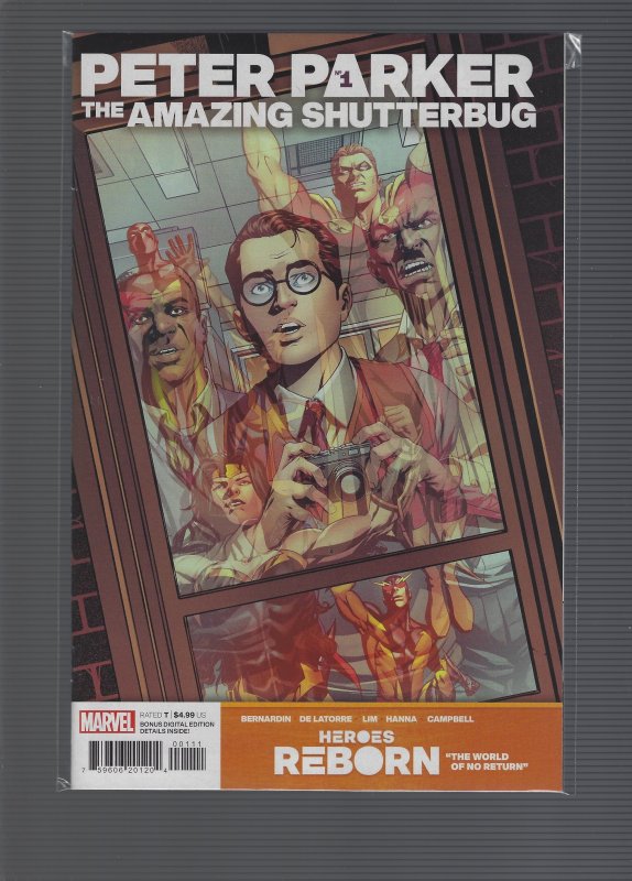 Heroes Reborn: Peter Parker, The Amazing Shutterbug #1