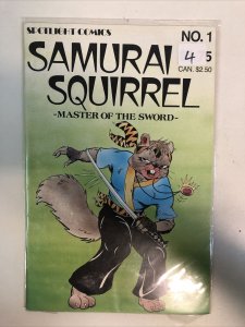 Samurai Squirrel (1986) Complete Set # 1-2 (VF/NM) Spotlight Comics
