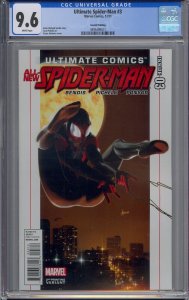 ULTIMATE SPIDER-MAN #3 CGC 9.6 2011 MILES MORALES HTF 2ND SECOND PRINTING