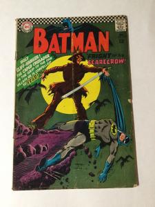 Batman 189 Vg Very Good 4.0 1st Silver Age Scarecrow