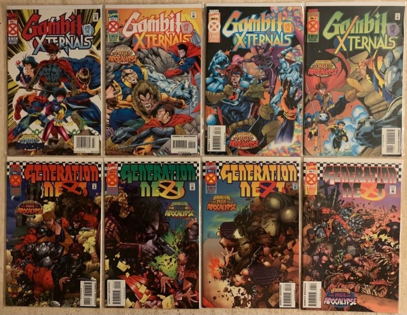 X-MEN: AGE OF APOCALYPSE LOT OF 49: AMAZING, ASTONISHING, FACTOR X, RISE + MORE!