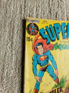 SUPERBOY #171  First App AQUABOY  Carmine Infantino Cover  1971  DC Comics