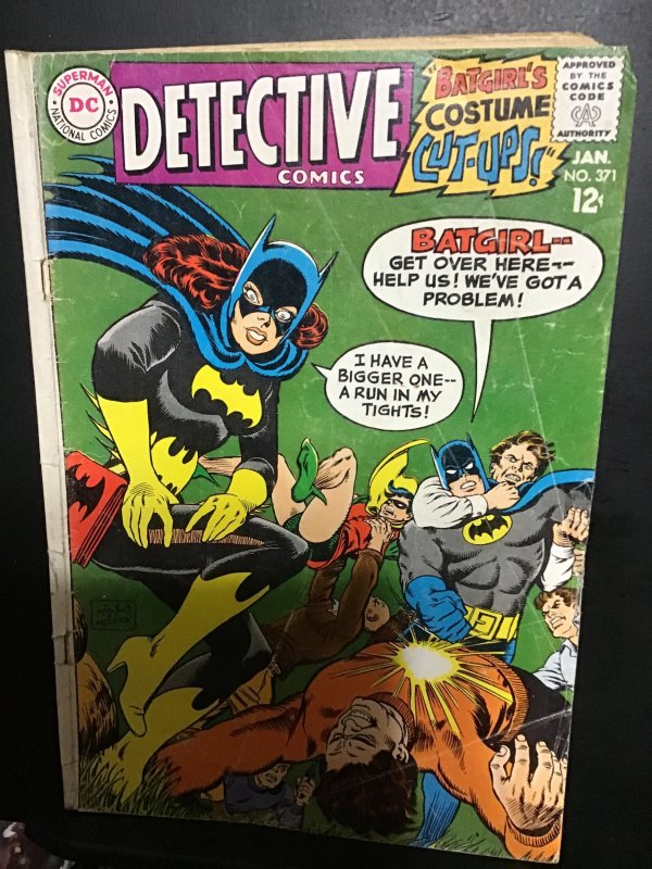 Detective Comics #371 (1968) New Batgirl!1st New Batmobile! VG Neal Adams Art