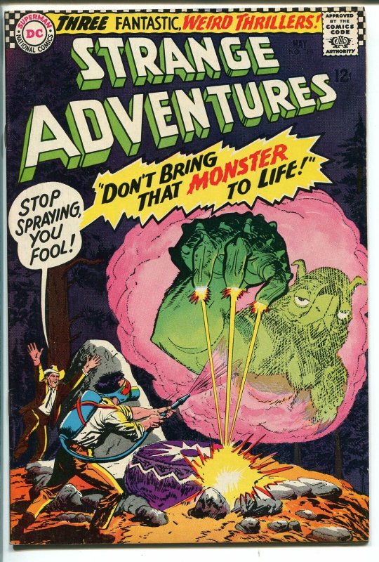 STRANGE ADVENTURES #188 1966-DC COMICS-STEVE DITKO ART-vf