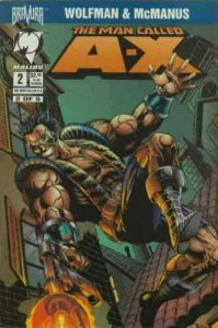 Man Called A-X, The #2 of 5 Malibu Comics December Dec 1994 (VF)