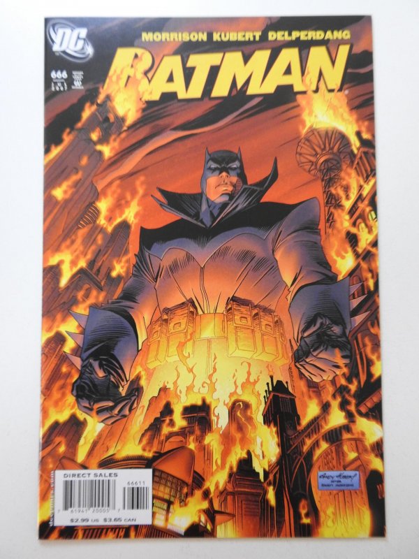 Batman #666 1st Damien Wayne as Batman! Beautiful NM Condition!