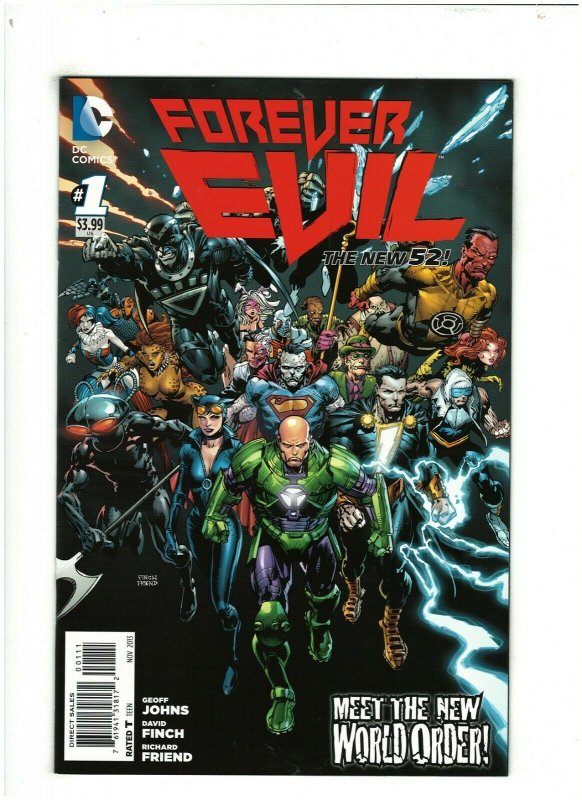 Forever Evil #1 NM- 9.2 DC Comics 2013 New 52 Geoff Johns