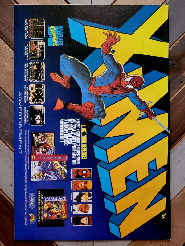 Spider-Man 2099 Vol. 1 #12 (Marvel 1993) with Poster! By Peter David! FN/VF 7.0