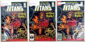 Tales of the Teen Titans Lot of 3 #87 x3 (1988) DC Comics 1st Print Comic Books
