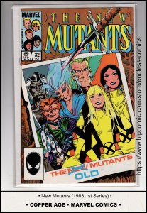 The New Mutants #32 (1985)  FLAT-RATE SHIPPING!  / 106-BN#2