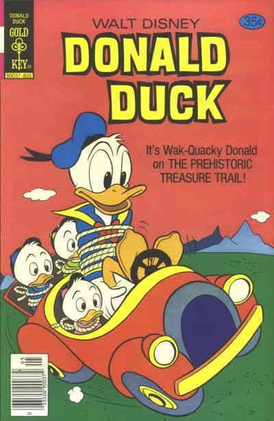 Donald Duck (Walt Disney's ) #195 FN ; Gold Key | May 1978 Prehistoric Treasure