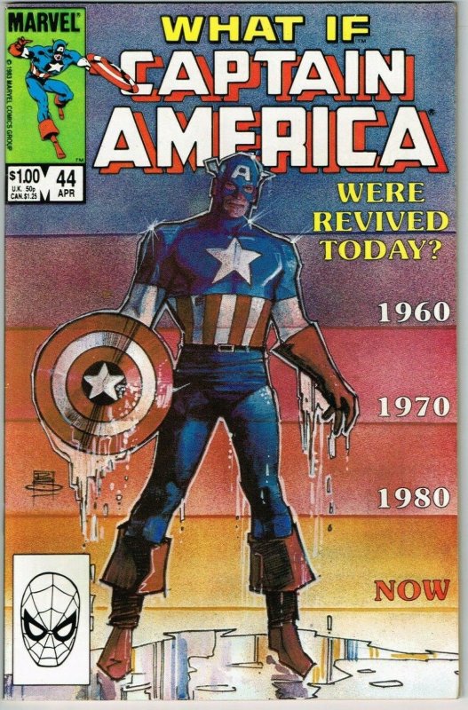 What If #44 (1977) - 9.0 VF/NM *What If Captain America Were Revived Today* | Comic Books - Copper Age, Marvel, Captain America, Superhero / HipComic