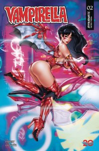 Vampirella #2 2025 Elias Chatzoudis Cover D Dynamite RB01
