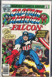 Captain America #214 (1977) Captain America and the Falcon