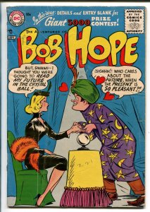 ADVENTURES OF BOB HOPE #40 1956-DC-SWAMI SCAM-BABE-vg