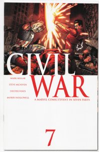 Civil War #7 (2007) Iron Man [Key Issue]
