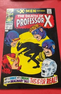 The X-Men #42 (1968) Death of professor X