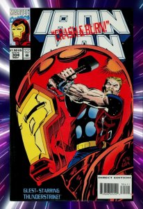 Iron Man #304 (1994) Hot Key 1st HULK BUSTER Armor Appearance! MCU Avengers