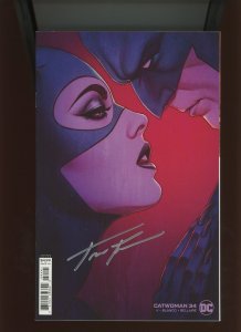 (2021) Catwoman #34: VARIANT COVER! SIGNED BY JENNY FRISON! (9.2 OB)