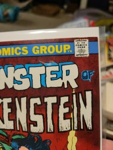 THE MONSTER OF FRANKENSTEIN  #5  SEPTEMBER 1973  SILKY SMOOTH COPY  VERY FINE