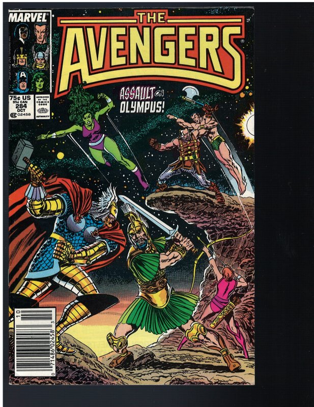 Avengers #284 (Marvel, 1987) VF+