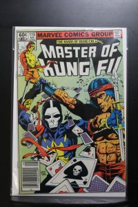 Master of Kung Fu #115 Newsstand Edition (1982)