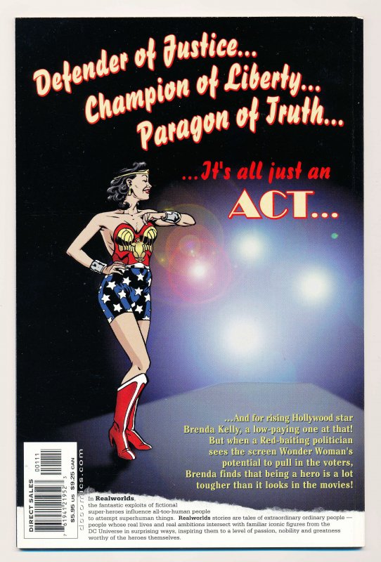 Realworlds Wonder Woman (2000) #1 VF