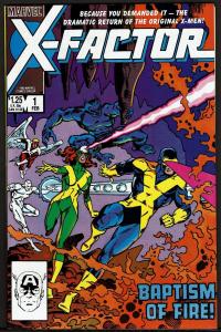 X-Factor #1 (Feb 1986, Marvel) 9.2 NM-