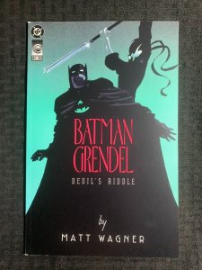 1993 BATMAN GRENDEL Devil's Riddle #1 by Matt Wagner SC FVF 7.0 1stDC Comics