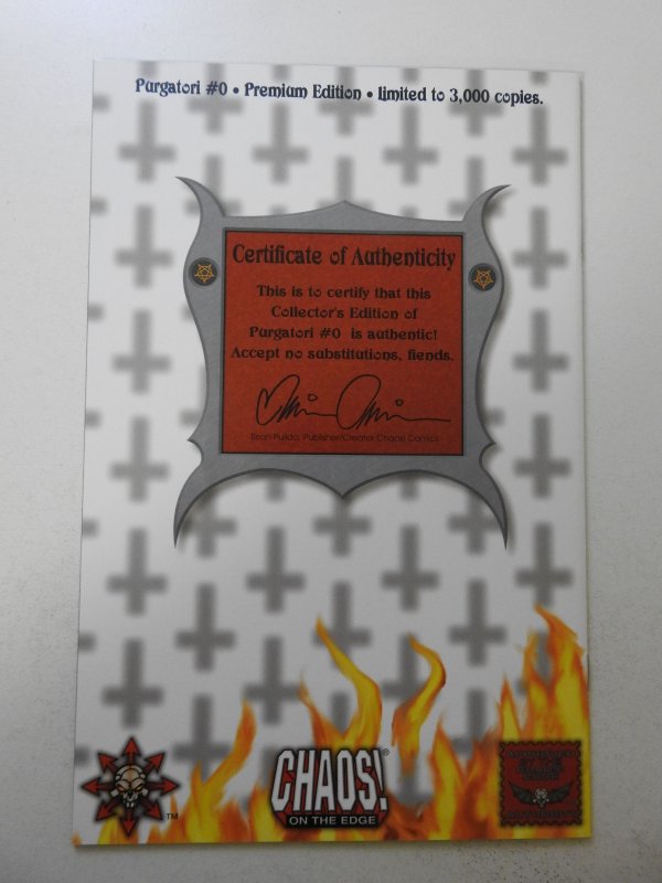 Purgatori #0 Premium Edition VF+ Condition!