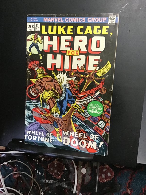 Hero for Hire #11 (1973) Mid-grade Mr. luck! VG/FN Wow! Tons Of Marvel listed!