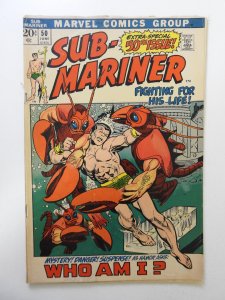 Sub-Mariner #50 (1972) VG- Condition! Moisture stain