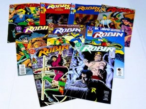 Robin Comic Book Lot of 9 (issues) DC Comics see more comic lots (ID#001)