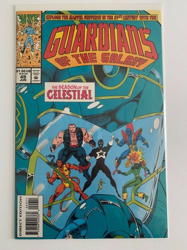 Guardians of The Galaxy #49 Season of the Celestial Marvel Comics  NM