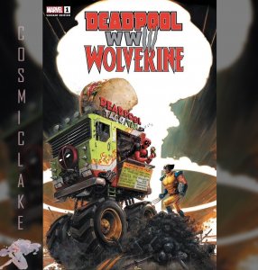 DEADPOOL WOLVERINE WWIII #1 CLAYTON CRAIN VARIANT LTD 726 PREORDER 5/1 ☪