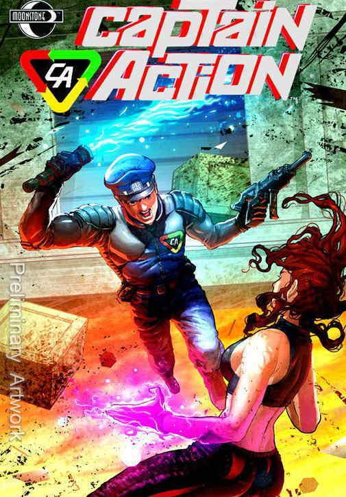 Captain Action Season Two #2A VF; Moonstone | save on shipping - details inside