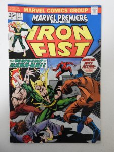 Marvel Premiere #19 (1974) VG- Condition! MVS intact! Moisture damage