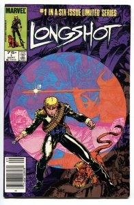 LONGSHOT #1-1985-Newsstand variant -comic book-MARVEL