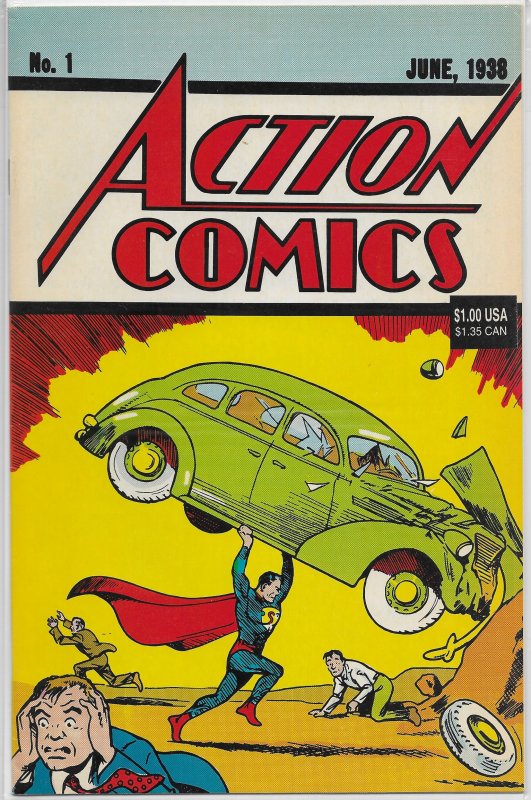 Action Comics vol. 1 # 1 (rep. 1992) FN golden age reprint