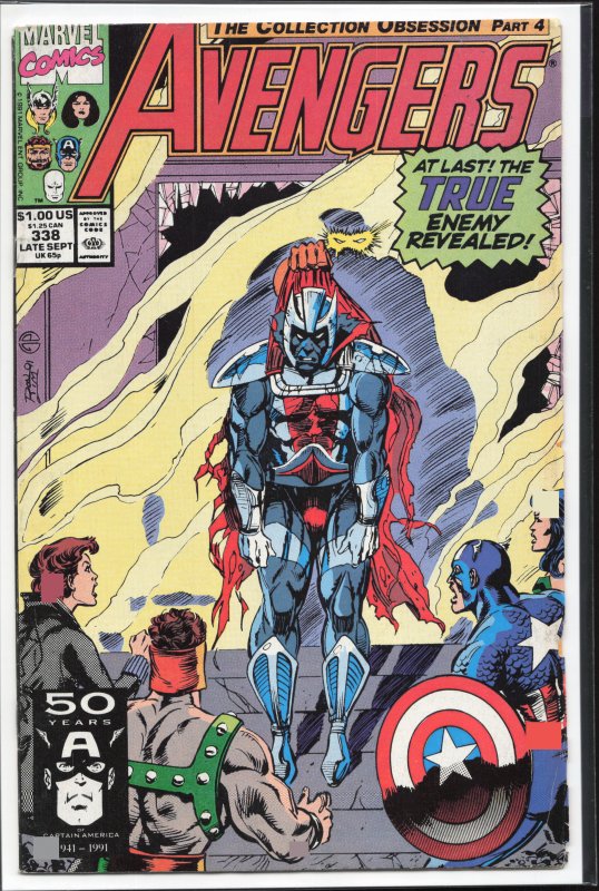 The Avengers #338 (1991) The Avengers