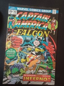 Captain America #182 F/VF Serpent Squad Marvel Comics C118A