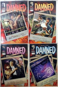 Damned Lot of 4 #1, 2, 3, 4 (1997) Image Comics 1st Print Comic Books