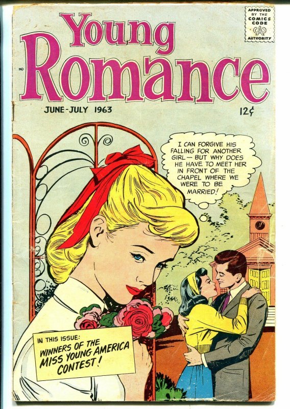 Young Romance Vol. 16 #4 1963-Prize-fashion issue-Jack Kirby-VG