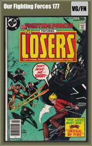 Our Fighting Forces 177 (1978) VG/FN Bronze Age DC War Comics