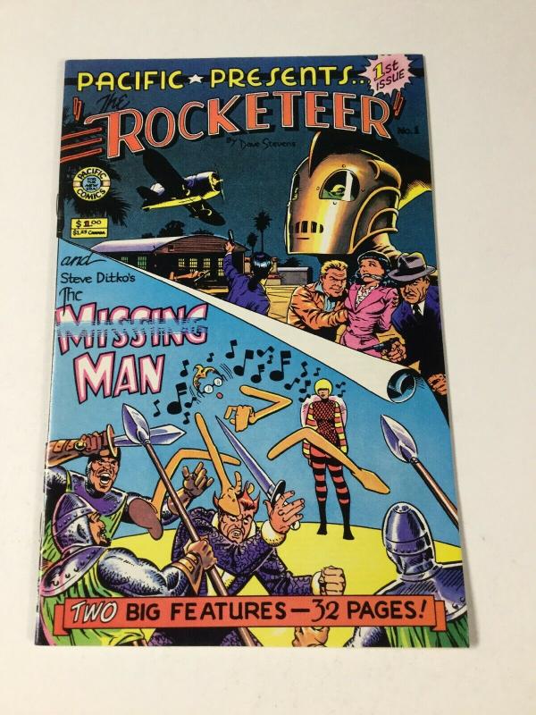 Pacific Presents The Rocketeer 1 Nm Near Mint Pacific Comics Pc