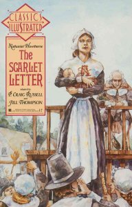 Classics Illustrated (First) #6 VF/NM ; First | Scarlet Letter Hawthorne