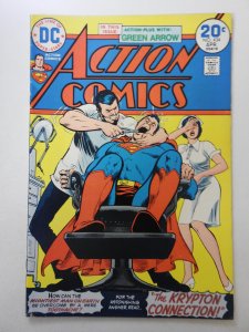 Action Comics #434  (1974) The Krypton Connection! Beautiful Fine Condition!